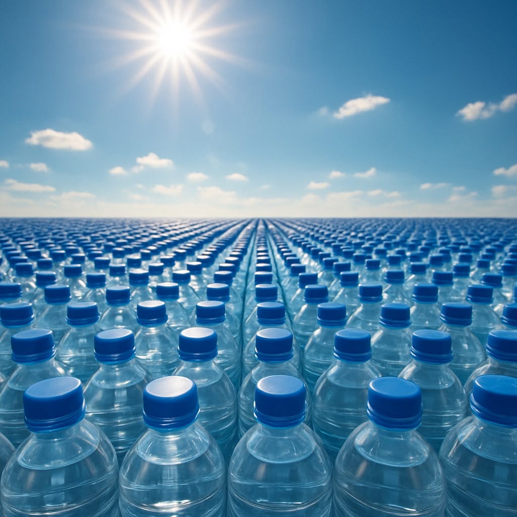L’INSSPA saisit plus de 63 000 litres d’eaux minérales stockées sous le soleil